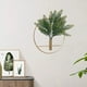 thumbnail image 1 of Planta Artificial Redonda, Jarrn Colgante Metalico, Adornos de Pared, Accesorio de Estudio, Decoracin de Hogar, Metal, 1 Pieza, para Dormitorio, 1 of 6