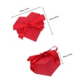 thumbnail image 5 of HONMEET Heart Shaped Box Red Paper and Polyester for Wrapping Unique Design Multifunctional, 5 of 6