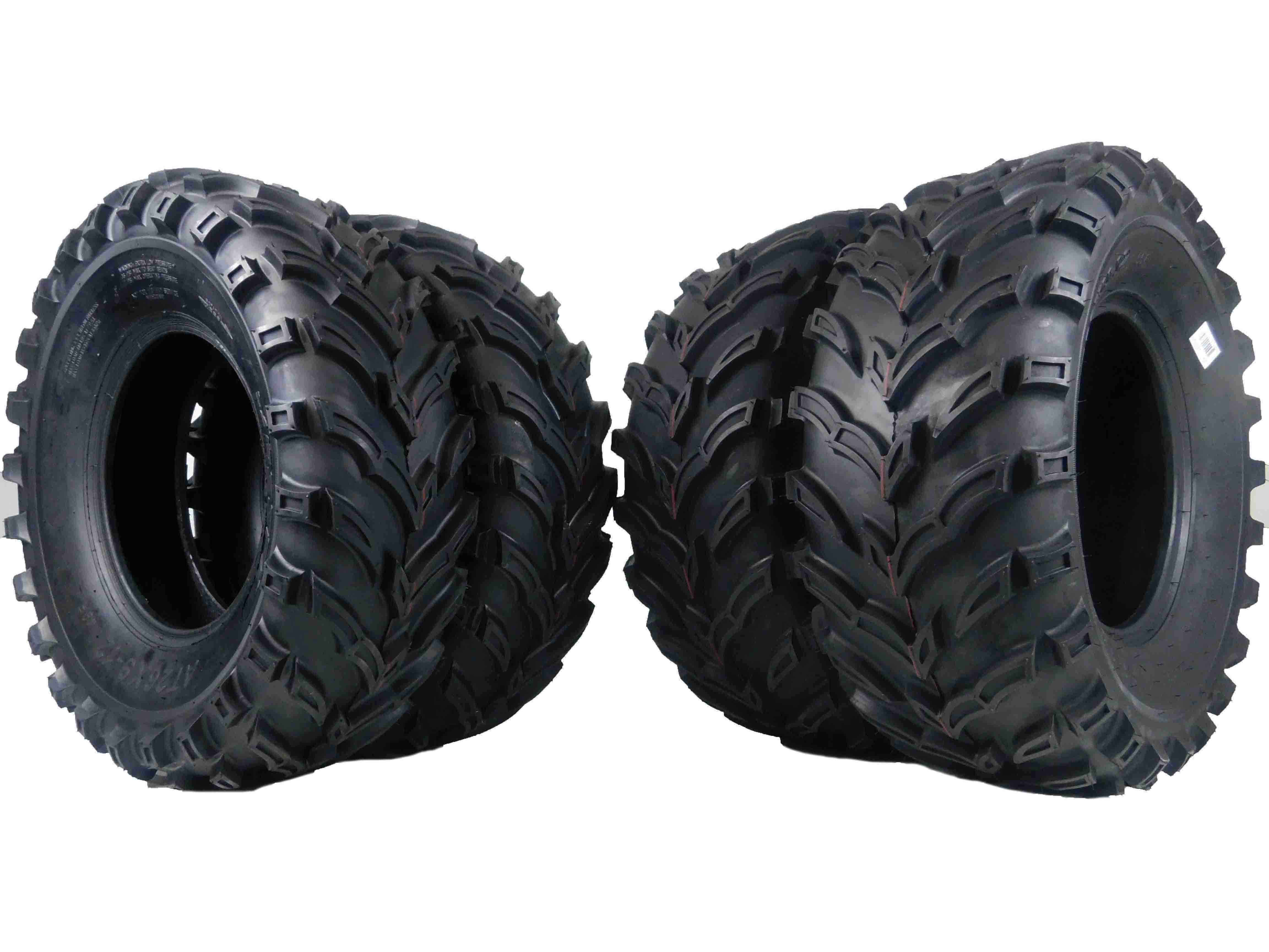 ATV MS Tire 4 set 25x8-12 Front 25x10-12 Rear 6Ply Tires MD 