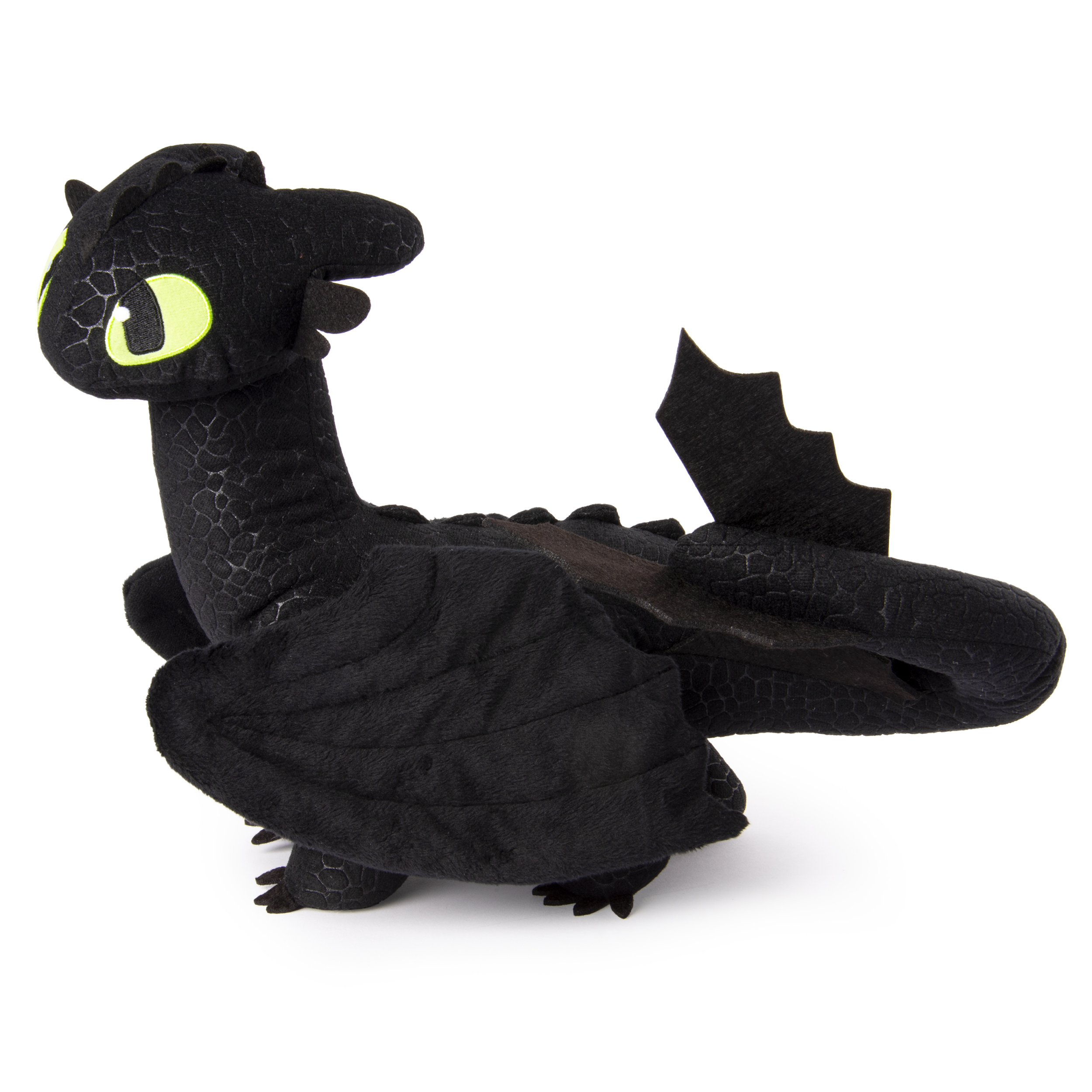 DreamWorks Dragons, Toothless 14-inch Deluxe Plush Dragon, for Kids Aged 4 and up - image 3 of 3