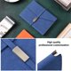 thumbnail image 3 of 1pcsa5 Notebook Business office book sub-tamaño 15*21CM cuaderno de imitación de cuero pu, azul, 3 of 5