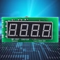 thumbnail image 3 of "QF C04 Digital Counter Module - 4-Digit LED Display with Memory, Wide Voltage DC4-40V, Accumulative Counting 0-9999, High Precision Industrial Grade", 3 of 6