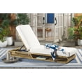 thumbnail image 2 of Safavieh Vale Steel Outdoor Lounge Chairs, Natural/White, 2 of 15