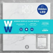 Weight Watchers by Conair Hidden Display Glass Scale WW545Z
