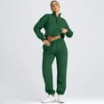 thumbnail image 5 of SUNBS Women's Sweatsuits 2 Piece Outfits Long Sleeve Half Zip Pullover and Baggy Sweatpants with Pockets, 5 of 6