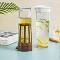 thumbnail image 2 of Water Bottle,1.1L Tea Infuser Cup Heat-resistant Leakproof Widely Applied Plastic Water Bo, 2 of 4