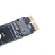 thumbnail image 2 of Adaptador PCIE a NVME M.2 SSD M Key compatible con SSD 2230/42/60/80 M.2 (verde), 2 of 7