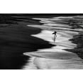 thumbnail image 2 of Domont, Jois 18x13 Black Ornate Wood Framed with Double Matting Museum Art Print Titled - Lonely Surfer 2, 2 of 4