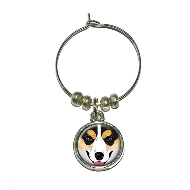 Graphics and More - Tri-color Pembroke Welsh Corgi Face ...