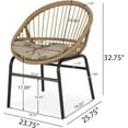 thumbnail image 2 of EDGAR CHAIR( SET OF 2 ), 2 of 5