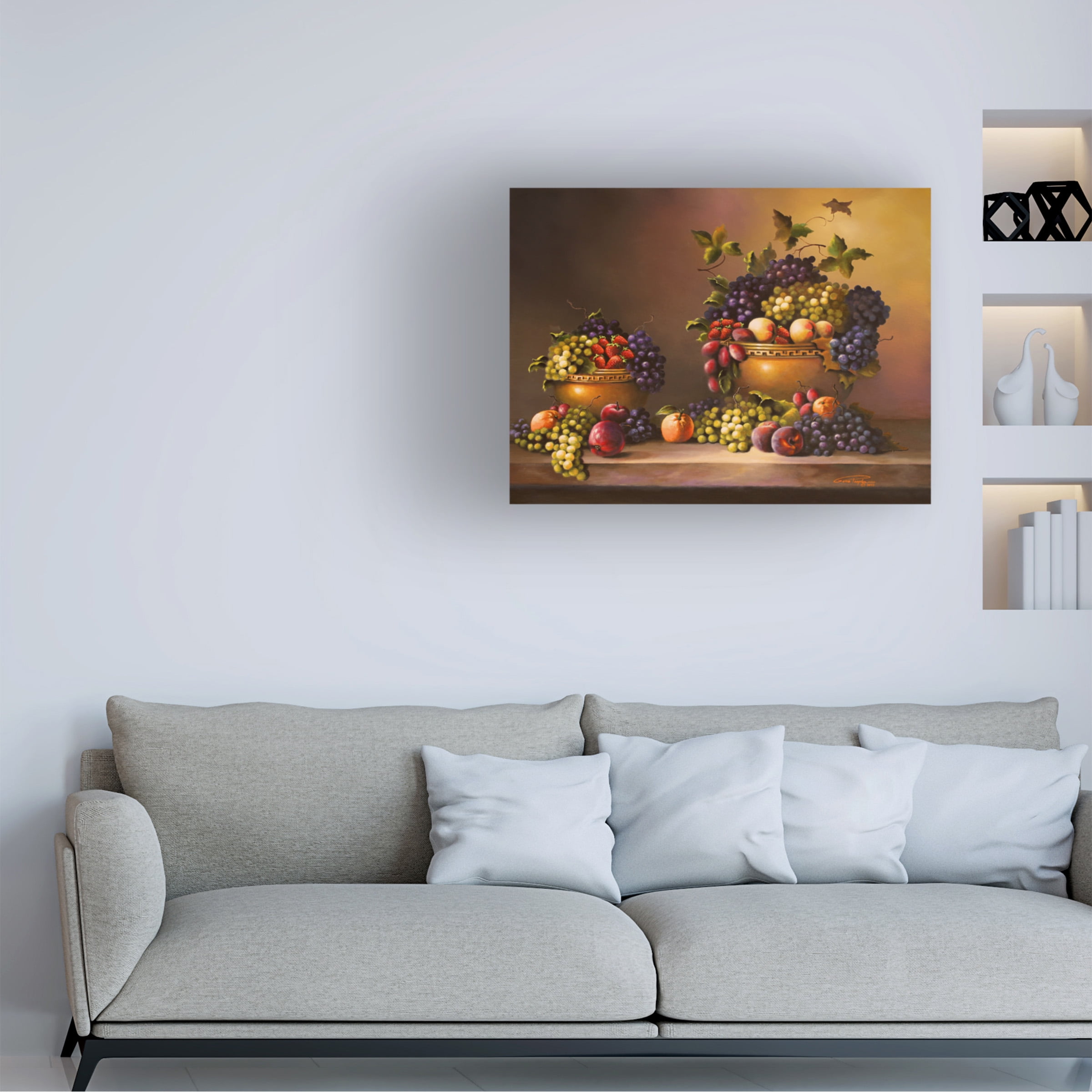 Trademark Fine Art 'Fresh From The Garden' Canvas Art by Geno Peoples