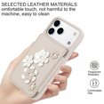 thumbnail image 2 of Tianyeda for iPhone 17 Pro Wallet Case with Credit Card Holder,Kickstand,ID/Cash Holder,Case Wallet with Card Slots,Durable PU Leather Shockproof Cover White, 2 of 5
