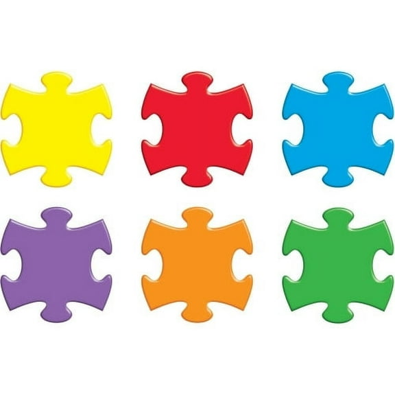 Trend Accents Interlocking Puzzle 5.50" - Theme/Subject: Learning - 6-10 Year36 Piece