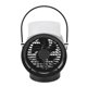 thumbnail image 2 of Ventilador de humidificación Ventilador eléctrico portátil con carga USB de 350 ml con ajuste de 3 velocidades y luz para viajes en casa Camping negro, 2 of 14