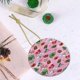 thumbnail image 5 of Adorno navideño colgante de Feliz Navidad para árbol de Navidad - Decoraciones colgantes de cerámica para fiestas - Ideas para regalar adornos navideños, 5 of 8