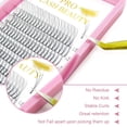 thumbnail image 2 of Extensiones de pestañas Premade Fans PRO LASHBEAUTY 3D-D-0.10-14 mm, 2 of 8