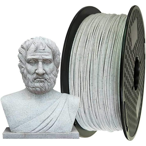 Marble PLA Filament 1.75mm 3D Printing Filament 1KG 2.2LBS 3D Printer Material Sparkly Stone Rock PLA Filament