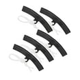 thumbnail image 1 of jinwen 5 Pieces Wheel Rim Protector High Performance Wheel Changing Rim Edge Savers Black, 1 of 9