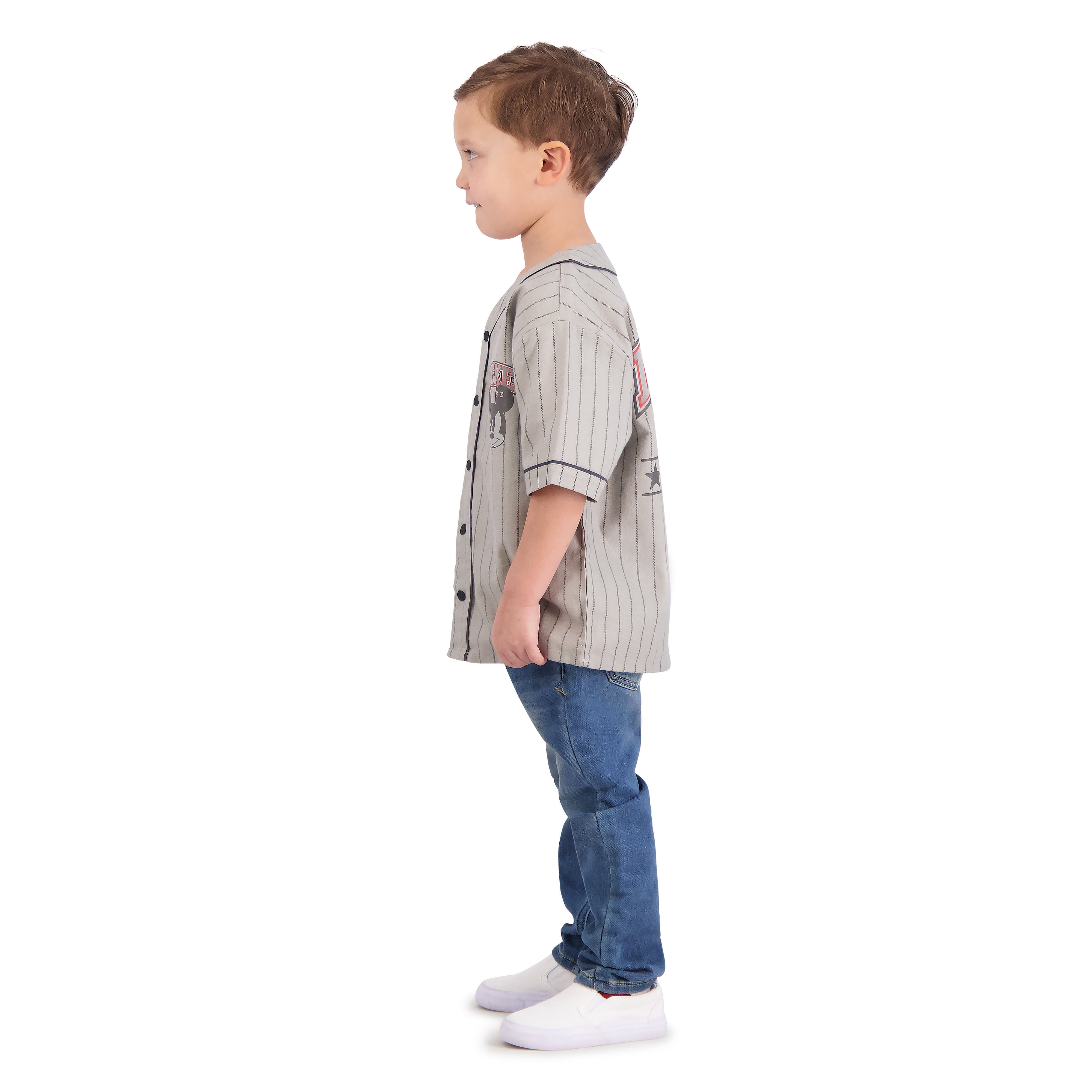 Mickey Mouse Toddler Boy Baseball Shirt, Sizes 12M-5T