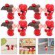 thumbnail image 2 of 5 Pairs Wedding Cake Toppers Bride and Groom Figurines Miniature Landscape Decoration DIY Wedding Table Centerpieces for Anniversary Party Photo Props, 2 of 3