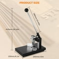 thumbnail image 4 of Corner Rounder Cutter Machine R6mm R10mm Heavy Duty Paper Corner Cutter Punch With Paper Holding Device A3 Steel Metal ,Long Lasting, 4 of 7