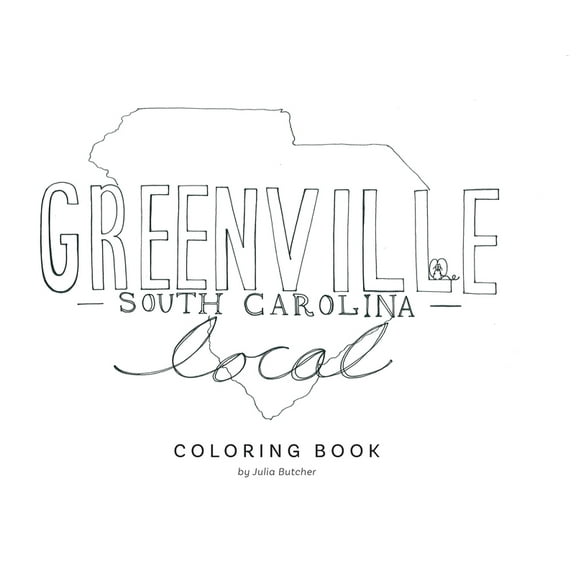 GVL Local: Coloring Book, (Hardcover)