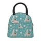thumbnail image 1 of Balery Teal Mama Llama Bolsa de Almuerzo para Mujeres, Caja de Almuerzo, Bolsa de Almuerzo Pequeña Impermeable, Tote de Almuerzo Reutilizable con Gran Capacidad, 1 of 6
