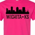 thumbnail image 4 of Inktastic Wichita Kansas City Skyline T-Shirt, 4 of 5