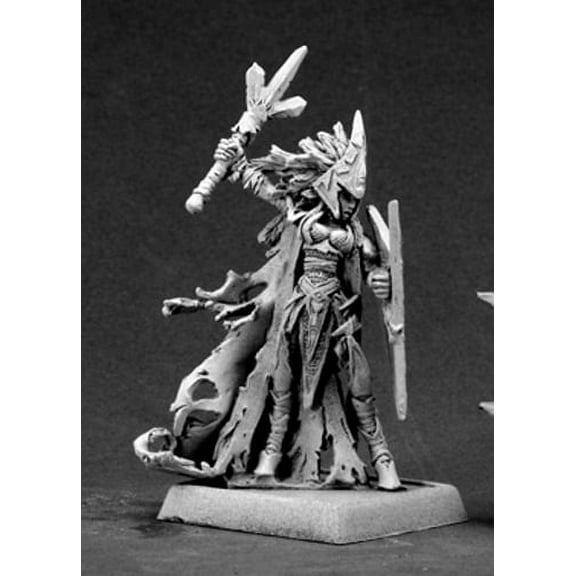 Reaper Miniatures Tierdeleira, Priestess #14575 Darkreach Unpainted RPG D&D Mini