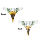 thumbnail image 3 of Balery Sunflowers (2) Tangas de Algodón para Mujer con Estampado – Ropa Interior Sexy, Transpirable, G-string-4X-Large, 3 of 6