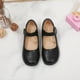 thumbnail image 4 of Zapatos de cuero para niñas, zapatos de mesa para niños en blanco y negro, zapatos de vestir de princesa para niñas de mediana y grande, zapatos individuales para estudiantes de escuela primaria,, 4 of 6