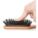 thumbnail image 5 of Cepillo de madera para el cabello con suave masaje del cuero cabelludo, peine de madera tipo paleta para mujer, cojín de aire elástico., 5 of 5