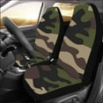 thumbnail image 2 of ZHANZZK Set of 2 Car Seat Covers Classic camo Universal Auto Front Seats Protector Fits for Car,SUV Sedan,Truck, 2 of 4