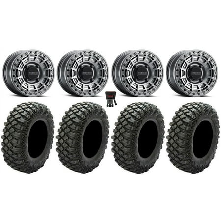 Method 415 Bdlk 15 Wheels Gr +38mm 30 Crawler XR Tires Can-Am Maverick X3 / Honda Pioneer 1000 / Talon Method 415 Bdlk 15 Wheels Gr +38mm 30 Crawler XR Tires Can-Am Maverick X3 / Honda Pioneer 1000 / Talon