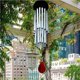 thumbnail image 4 of Campanas De Viento De Metal Con 27 Tubos De Aluminio Campanas De Viento Conmemorativas Con Lazo Para Colgar Gancho En Forma De S Campana De Viento De Aluminio Con Monstrate HA014057-00, 4 of 6
