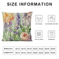 thumbnail image 5 of Qinduosi Spring Pillow Cover Flowers Decoration Holiday Farmhouse Pillow Case Decor for Home Sofa Couch White, 5 of 5