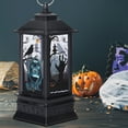 thumbnail image 5 of SHCKE Halloween LED Pumpkin Lantern Ghost hand/Witch/Castle Wind Light Hanging Flame Lamp LED Luminous Wind Lamp for Indoor Outdoor Theme Party Decor, 5 of 7
