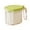 Clearance Sale Green, variant on YaoZQ Green Airtight Spice Jar with Lid Plastic Seasoning Container Sugar Salt Box Kitchen Pantry Storage Organizer 5.1 inch