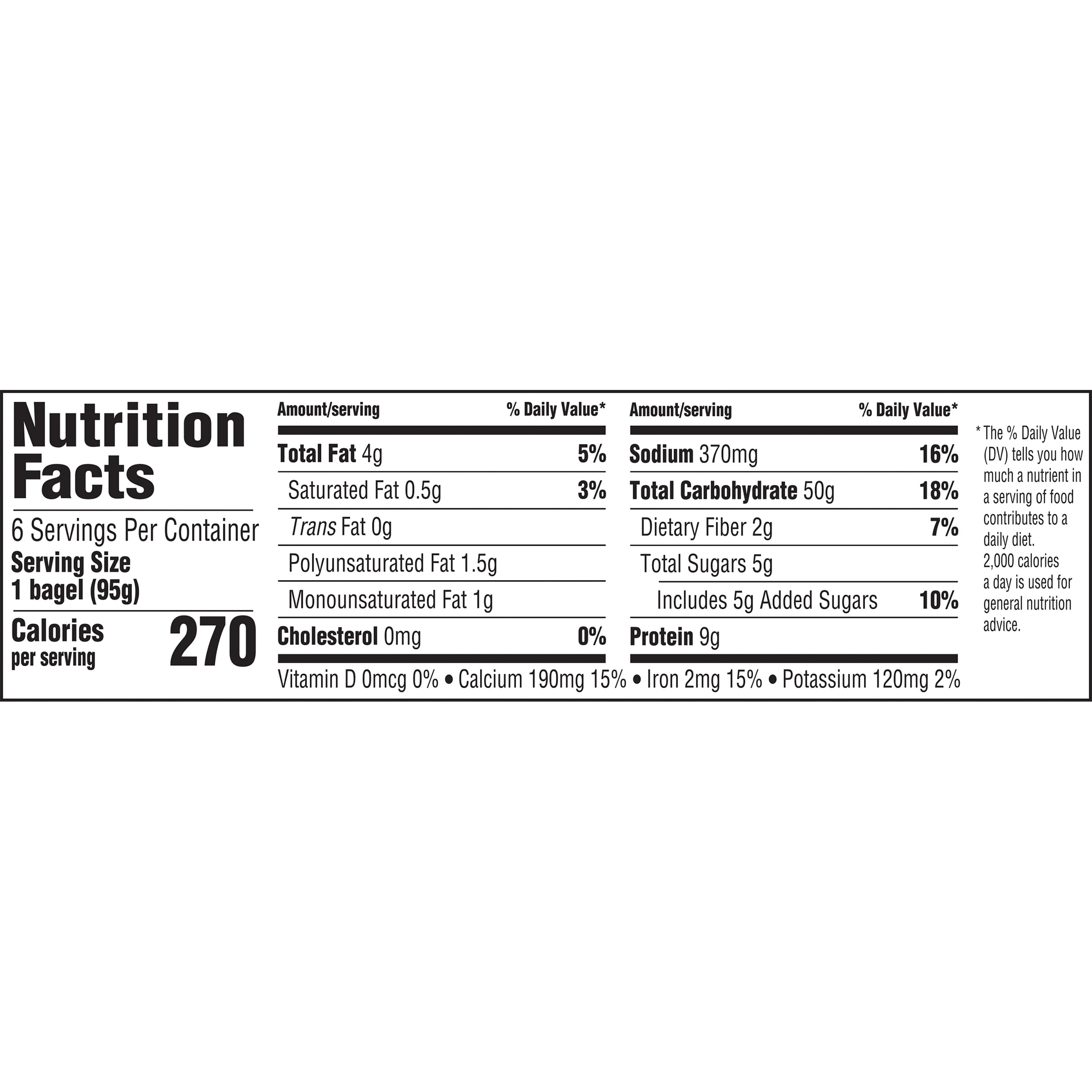 Sara Lee Bagel Nutrition Facts Besto Blog Sara Lee Bagel Nutrition Facts Besto Blog