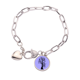 thumbnail image 1 of Pulsera de cadena de corazón Unbranded, joyería encanto, tamaño ajustable, 1 of 3