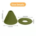 thumbnail image 2 of 3PCS Outdoor Collapsible Silicone Coffee Filter Set - Food Grade Material, 2 of 8