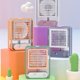thumbnail image 3 of Desktop Mist Fan Rechargeable Portable Cooler Humidifier with Night Light School Cooling Spray Sports Air Conditioner, 3 of 5