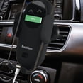 thumbnail image 3 of Wireless Car Charger,Qi Fast Charging Auto-Clamping Car Phone Holder, Air Vent Windshield Dashboard Car Phone Mount,for iPhone Samsung LG, 3 of 9
