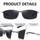 thumbnail image 3 of Gafas de sol de aleación para hombre con caja, gafas polarizadas con protección UV400 para deportes al aire libre, para ciclismo, correr, pescar y golf, 3 of 5