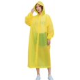 thumbnail image 1 of Poncho de Pluie à Capuche pour Adultes (Blanc), 1 of 6