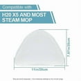 thumbnail image 5 of 6pcs H2o Steam Mop Cleaner Pads Replacement Micro Fibre Clothes Washable, 5 of 5