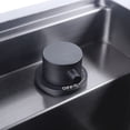 thumbnail image 3 of Miumaeov Hidden Kitchen Sink, Black Small Size Sunken Kitchen Sink Modern Balcony Sink Concealed Bar Sink Wear-Resistant Scratch-Resistant Stainless Steel Multifunctional Drain Basket, 3 of 7