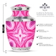 thumbnail image 2 of SABURIAL Pink Urn - Memorial Urns For Human Ashes - Combo 3 - Large With 3 Inch Pack Of 4 - Cremation For Adult - Decorative Urns For Male & Female - Funeral Urn, 2 of 7