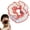 Red, variant on 2 Pack Large Lace Scrunchies for Women Oversized Scrunchy Hair Ties Fancy Satin Hair Scrunchies Bun or Ponytail Hair Holder Accessories for Women Thick Curly Hair(Beige1)