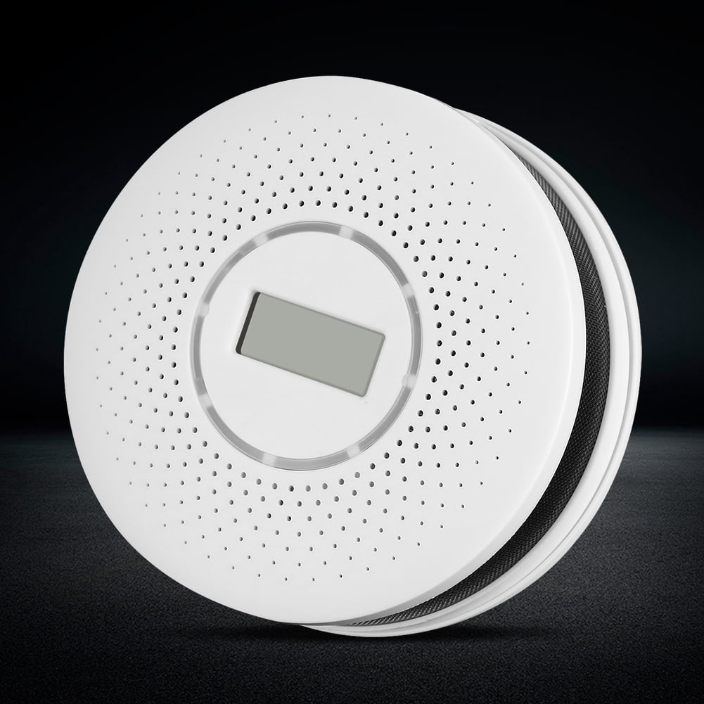 Detector  CO & Smoke Combination Sound Alarm Monitor Detector Fire Sensor